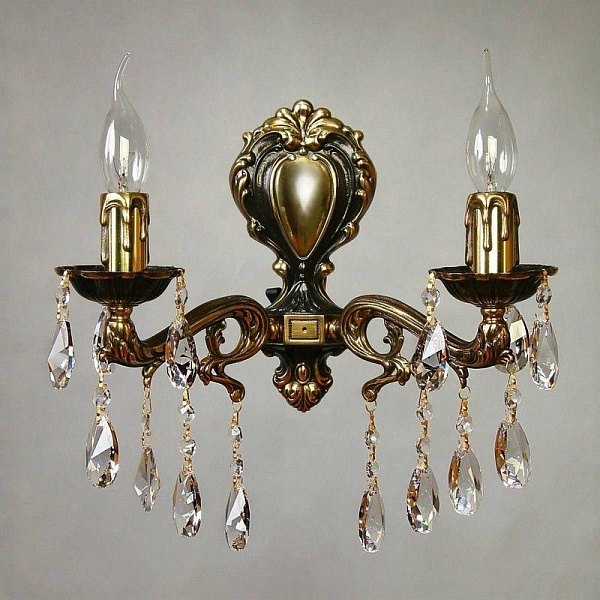 Бра AMBIENTE Leon 2128/2 PB Tear Drop